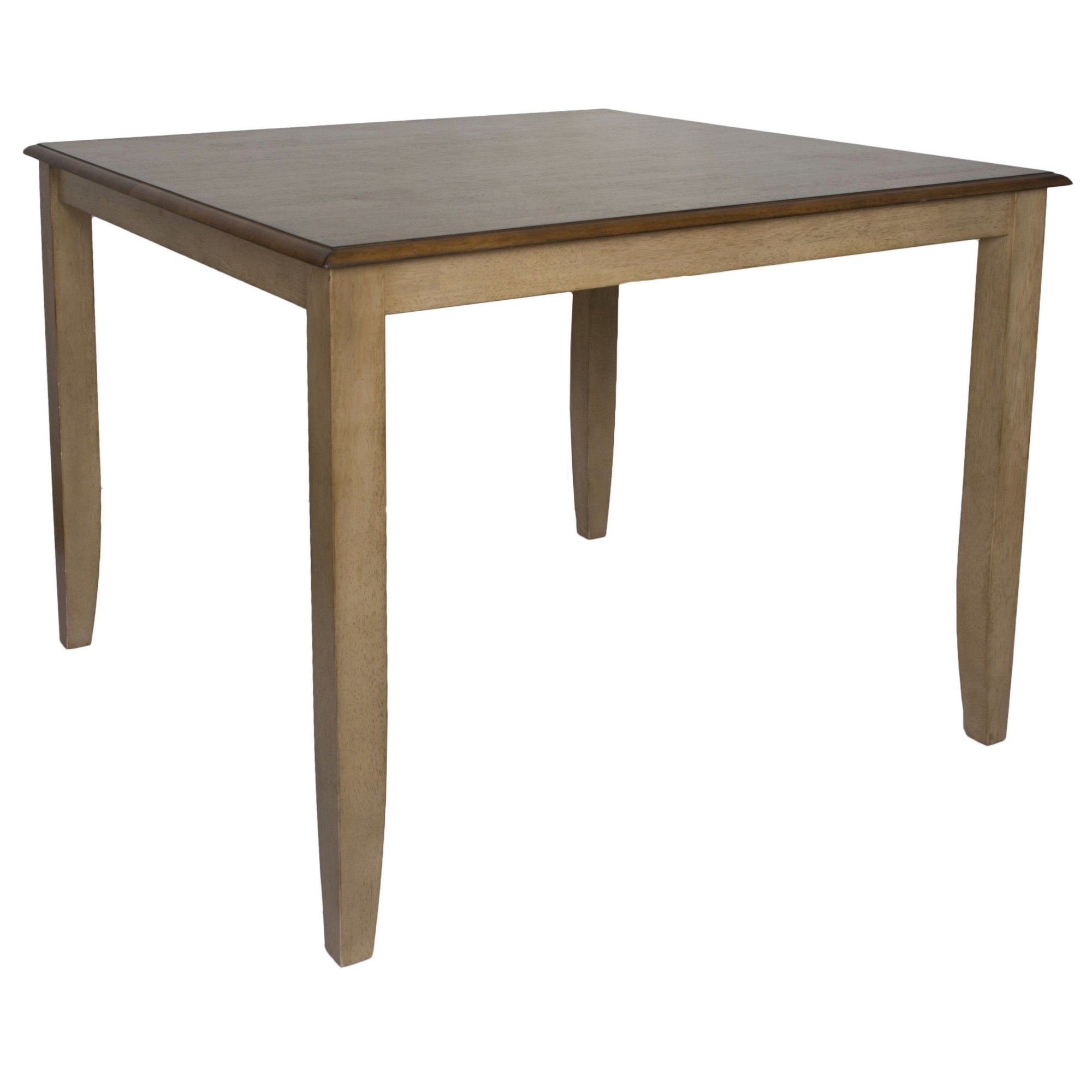 Sunset Trading Brook 48 Square Gathering Pub Table | Counter Height Dining | Seats 8