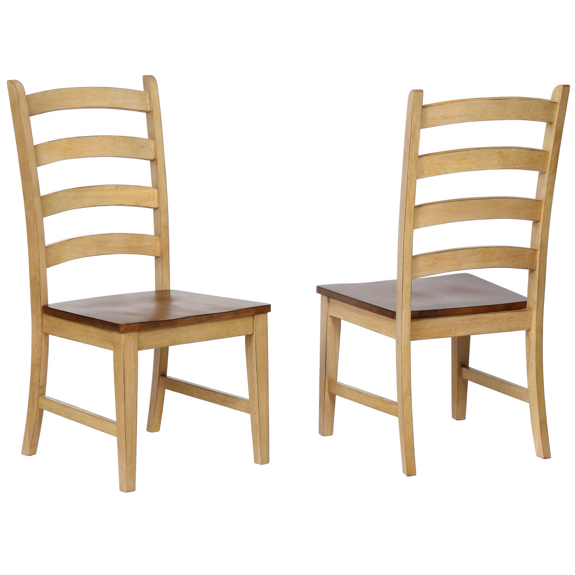 Sunset Trading Brook Ladder Back Dining Chair | Set Of 2