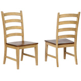 Sunset Trading Brook Ladder Back Dining Chair | Set Of 2