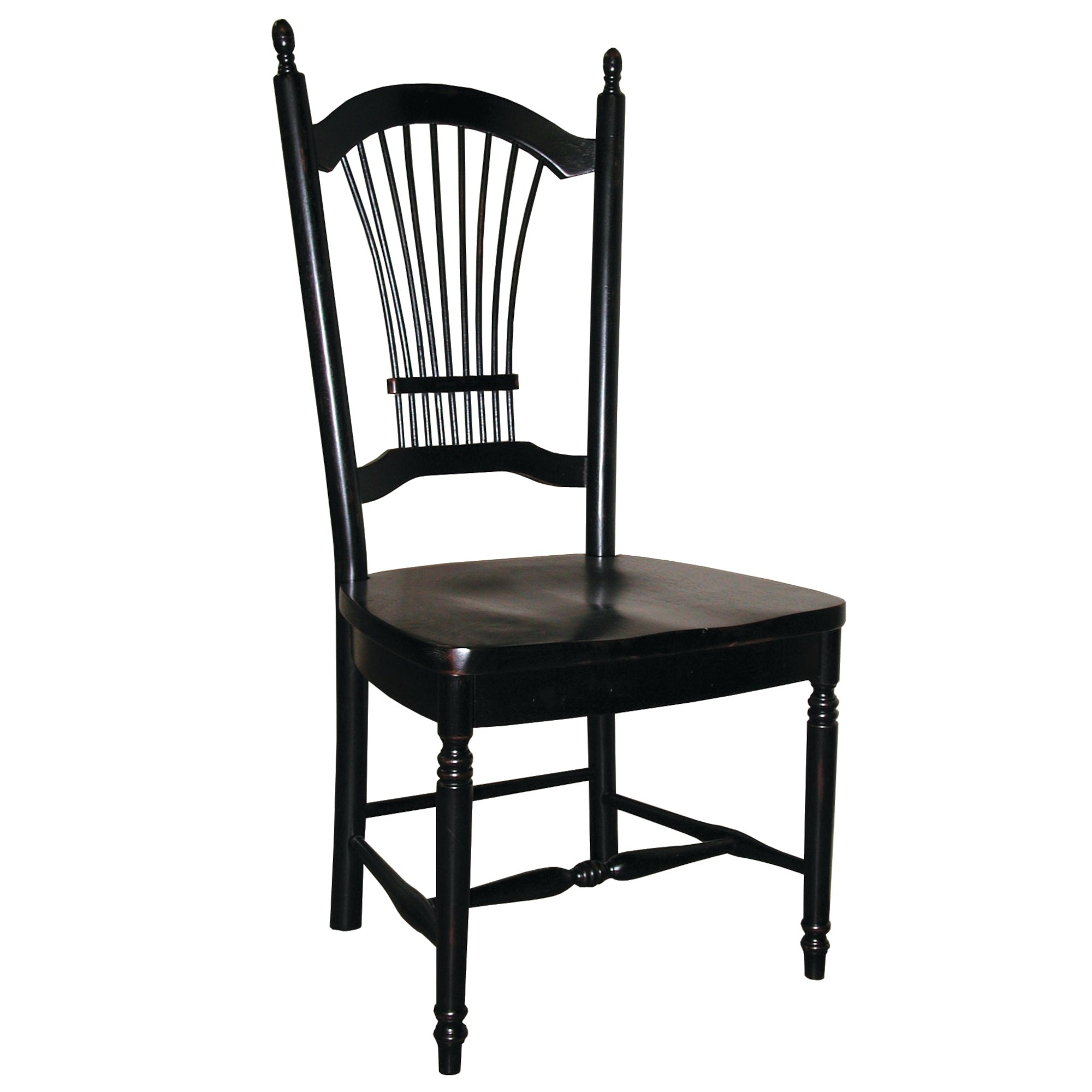 Sunset Trading Black Cherry Selections Allenridge Dining Chair | Antique Black | Set Of 2
