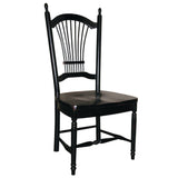 Sunset Trading Black Cherry Selections Allenridge Dining Chair | Antique Black | Set Of 2