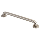 Kingston Brass DR514188 Meridian 18 Decorative ADA Grab Bar, Brushed Nickel