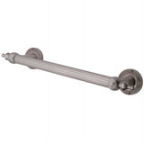 Kingston Brass DR710128 Templeton 12 Decorative Grab Bar, Brushed Nickel