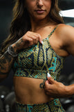 Straight Strap Sports Bra | Lethal Venom