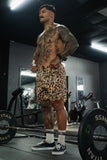 Men's Performance Training Shorts | 5.5"- Loaded Leopard