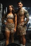 Men's Performance Training Shorts | 5.5"- Loaded Leopard