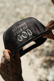Tattooed Child of God Mineral Wash PVC Snapback