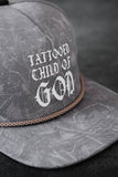 Tattooed Child of God Deadwood Camo PVC Snapback