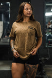 Lift Heavy. Pray Hard. Chestnut Leopard - Tee