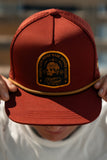 Skilled Sailor Burgundy Snapback