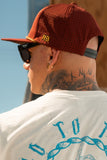 Skilled Sailor Burgundy Snapback
