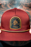 Skilled Sailor Burgundy Snapback