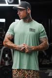 Loaded Leopard LHSG - Seafoam Green Tee