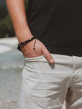 Black Onyx Beaded Bracelet - Mykonos