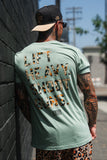 Loaded Leopard LHSG - Seafoam Green Tee