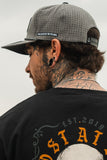 Lost At Sea Gunmetal PVC Snapback