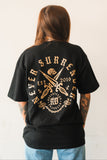 Never Surrender Premium Oversized T-Shirt
