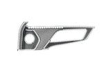 JSD Dry Pair Carbon Fiber Upper Door Panel Speaker Trim for Mustang 2024-2025