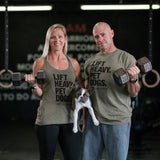 Lift Heavy. Pet Dogs. - Tee