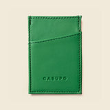 Minimalist Wallet With RFID Protection - Green