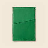 Minimalist Wallet With RFID Protection - Green