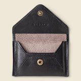Mini Envelope Wallet with RFID Protection - Black