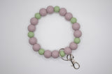 Lavender Succulent Wristlet