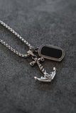 Anchored in Darkness Necklace