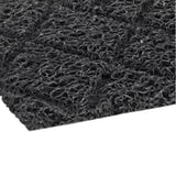 Diamond-Deluxe Heavy-Duty Unbacked with Grit-Safe 3'x5' Black w/Grit