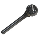 SD11 1/8 X 3/32 Ball End Carbide Burr 1/4 Shank, DULSD11