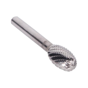1/4'' X 3/8'' Se51 Oval Carbide Burr 1/8'' Shank, Dulse51