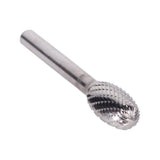 1/4'' X 3/8'' Se51 Oval Carbide Burr 1/8'' Shank, Dulse51