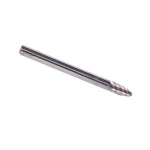 1/4'' X 1/2'' Sf51 Tree Carbide Burr 1/8'' Shank, Dulsf51