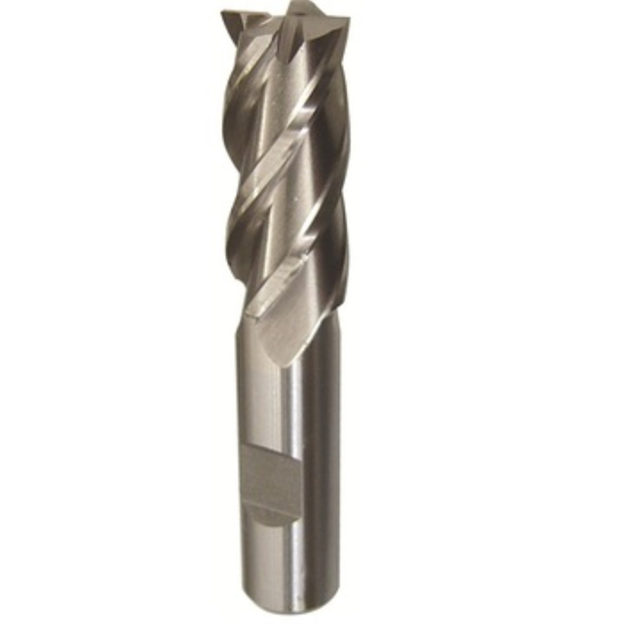 10.00Mm Hss 4 Flute Single End End Mill, Qualtech, Dwc10Mm-4Fse