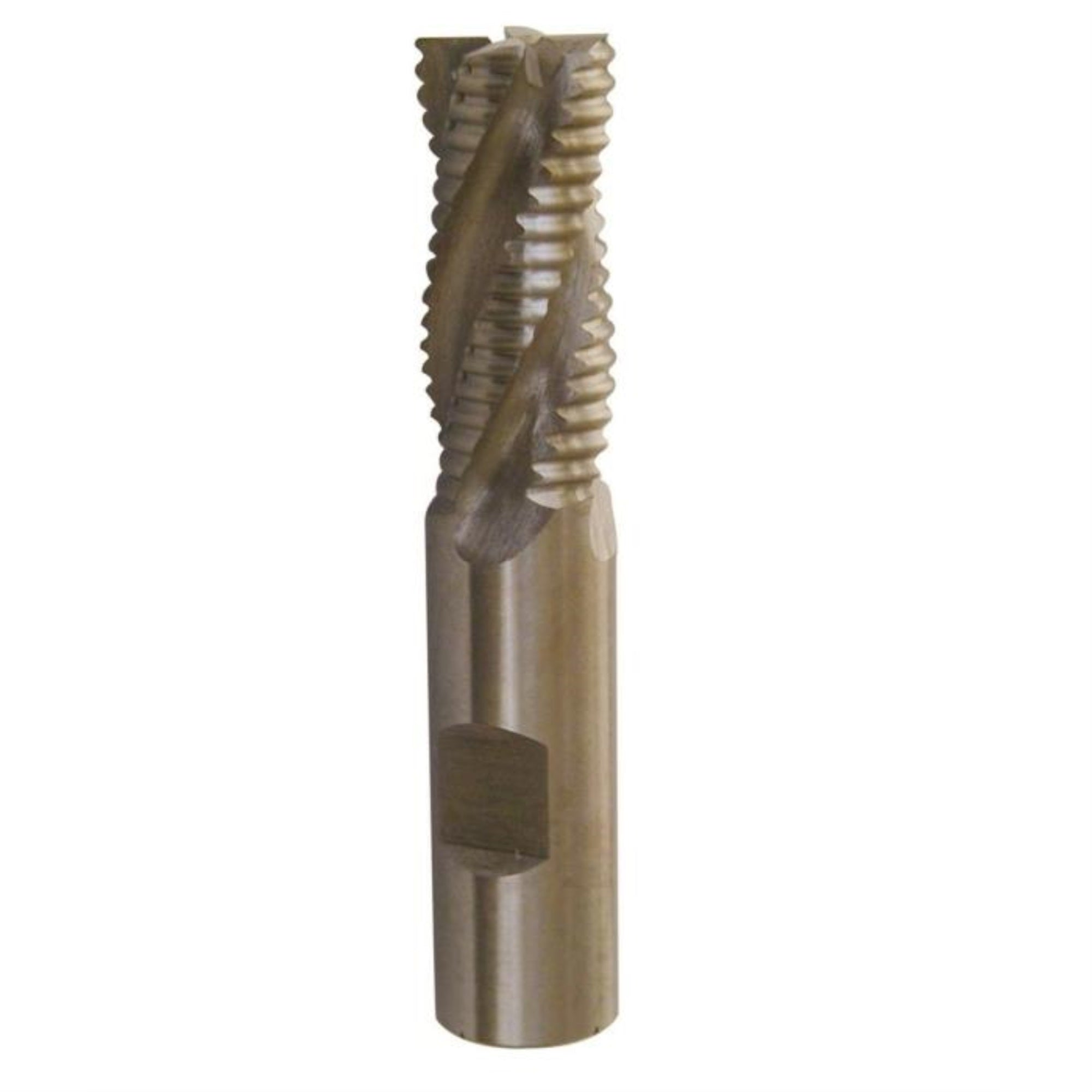 1'' Cobalt Roughing End Mill, Qualtech, Dwc1X1