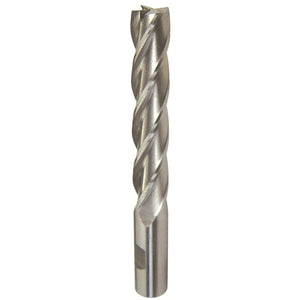 1'' X 3/4'' Hss 4 Flute Single End Center Cutting End Mill, Qualtech, Dwcf345-Cc