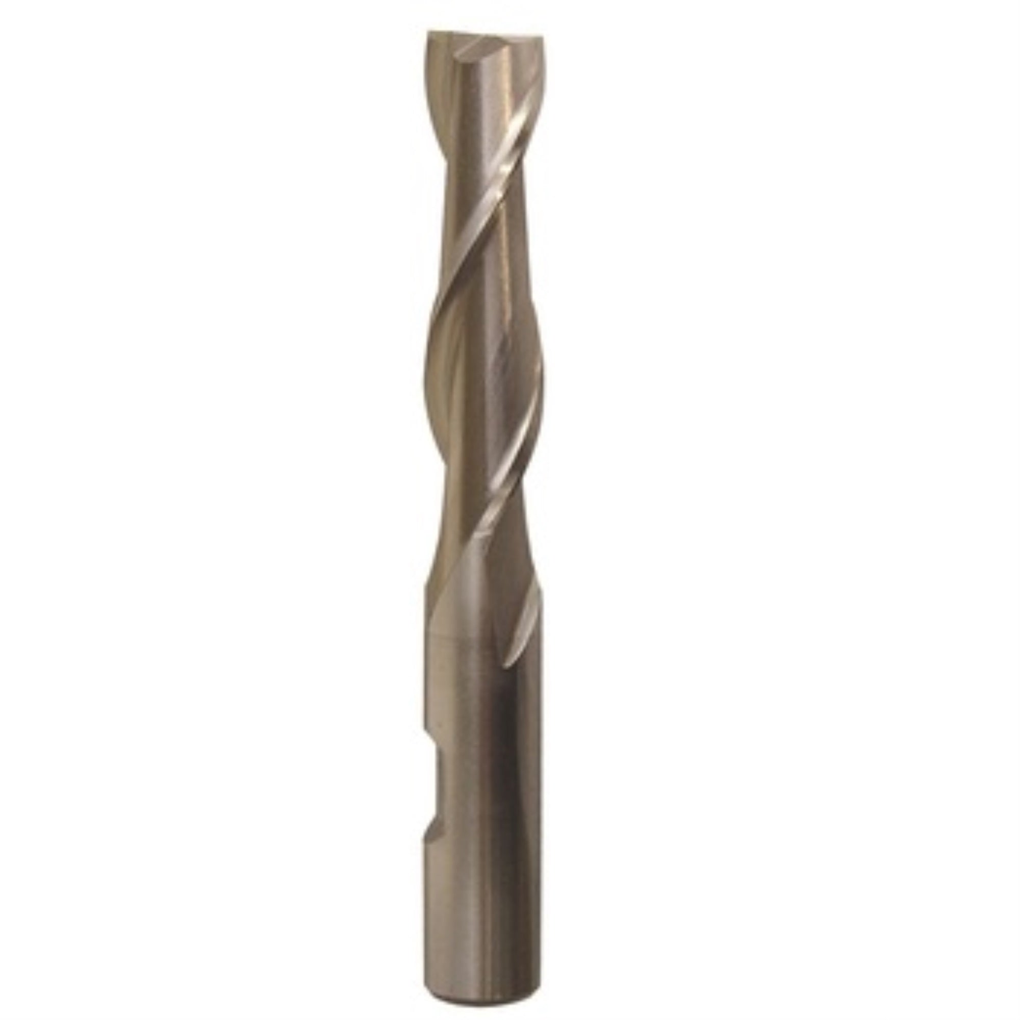 1/2'' X 1/2'' Hss 2 Flute Single End Long End Mill, Qualtech, Dwctl318
