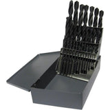 1/16''-1/2''X64Ths 29Pc Hss Left Hand Jobber Length Drill Bit Set, Dwd29J-Lh-Set