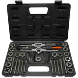 #4-1/2'' Carbon Steel Tap And Die Set With Hex Die, Dwt40Pc-Hex