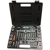 #4-1/2'' Carbon Steel Tap And Die Set With Round Die, Dwt40Pc-Round