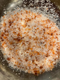 Detox+ Himalayan Epsom Bath Salt Infused with Rosemary and Lemon Essential Oils 2 lbs BPA Free Bag
