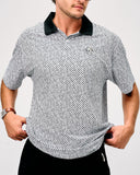 Labyrinth Polo - White / Black