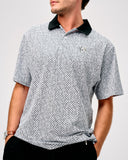Labyrinth Polo - White / Black