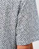 Labyrinth Polo - White / Black