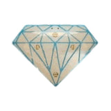 Diamond Flashing Body Light Lapel Pins