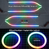 Dodge Charger Flow Series DRL Boards 2.0 | Diffused LED (2015-2023)