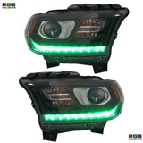 Dodge Durango Multicolor Flow Series DRL Boards (2014-2020)