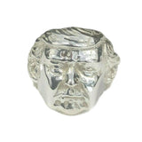 Size 8 Donald Trump MAGA Fashion Silver Plated Ring