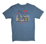 Don't Get High Pocket T-Shirt - Slate