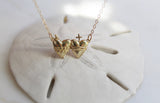 Sacred Heart and Immaculate Heart Necklace